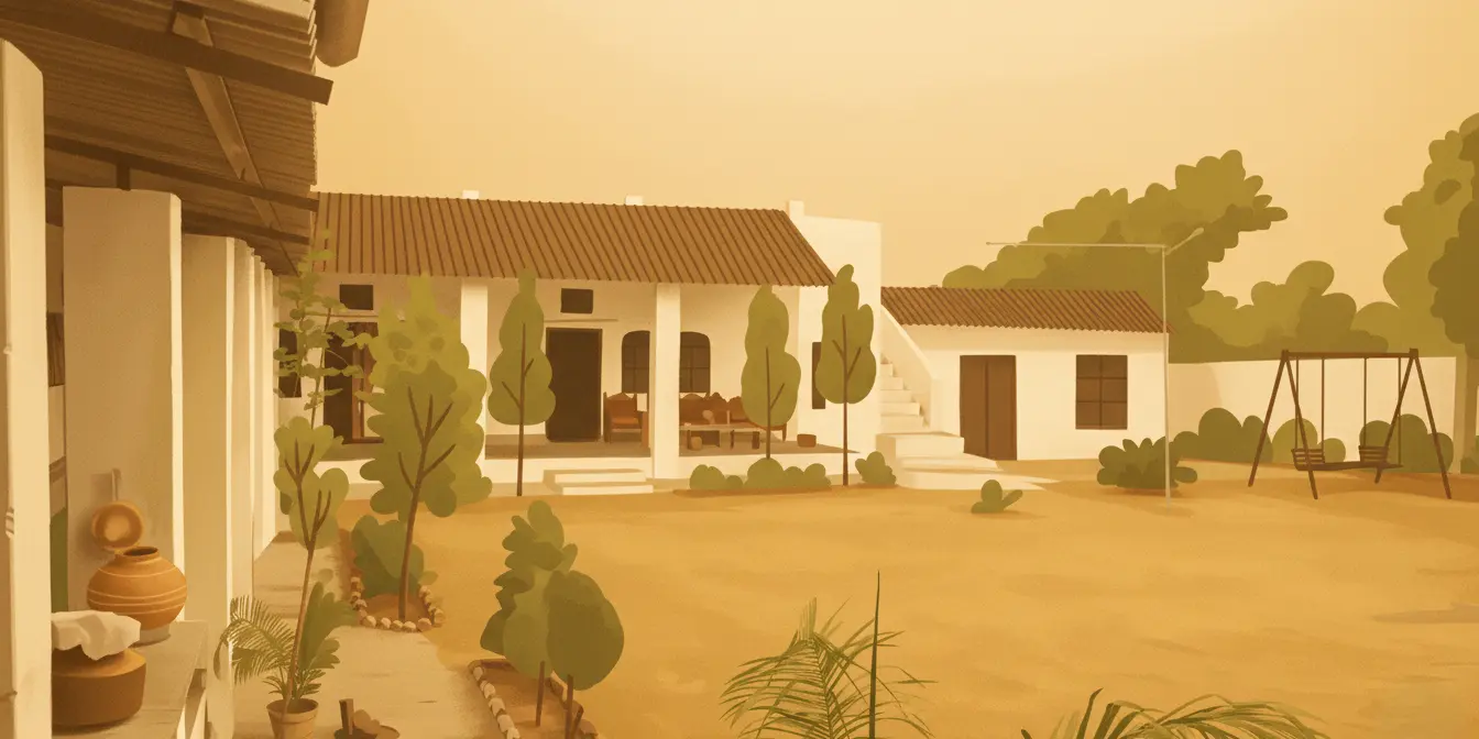 Indian Ashram Life